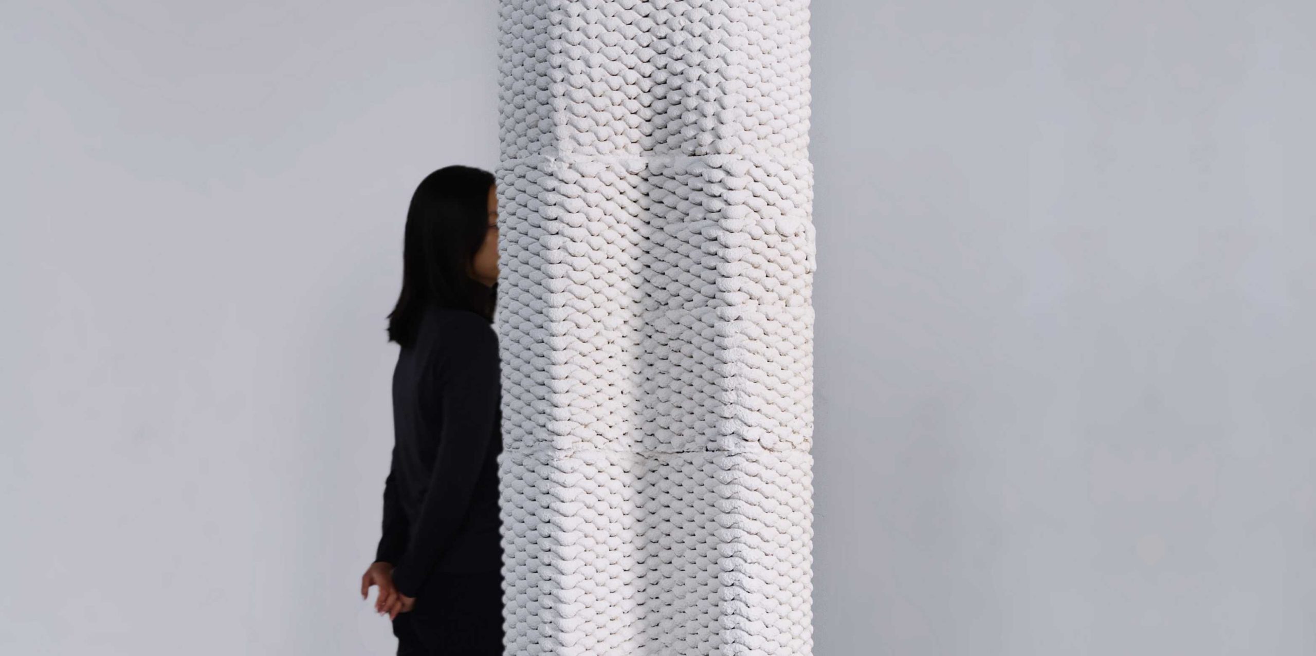 Insulating structures from 3D printed waste