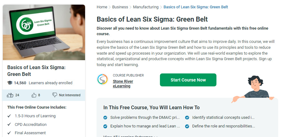 Basics of Lean Six Sigma: Green Belt
