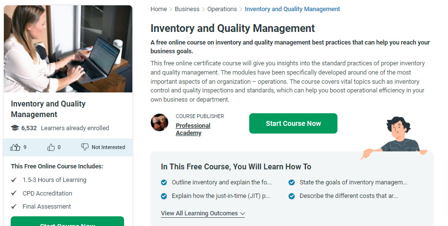 Inventory and Quality Management