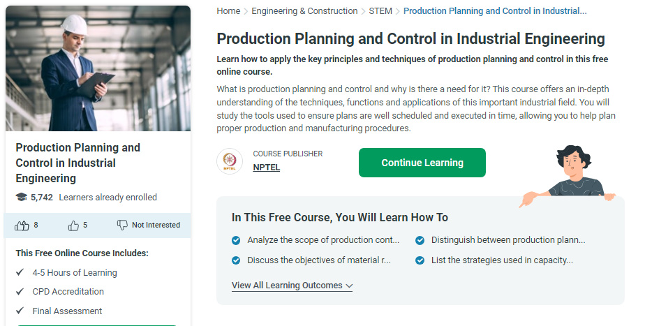 Production Planning and Control in Industrial Engineering