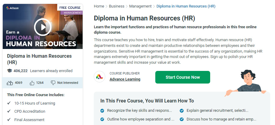 Diploma in Human Resources (HR)