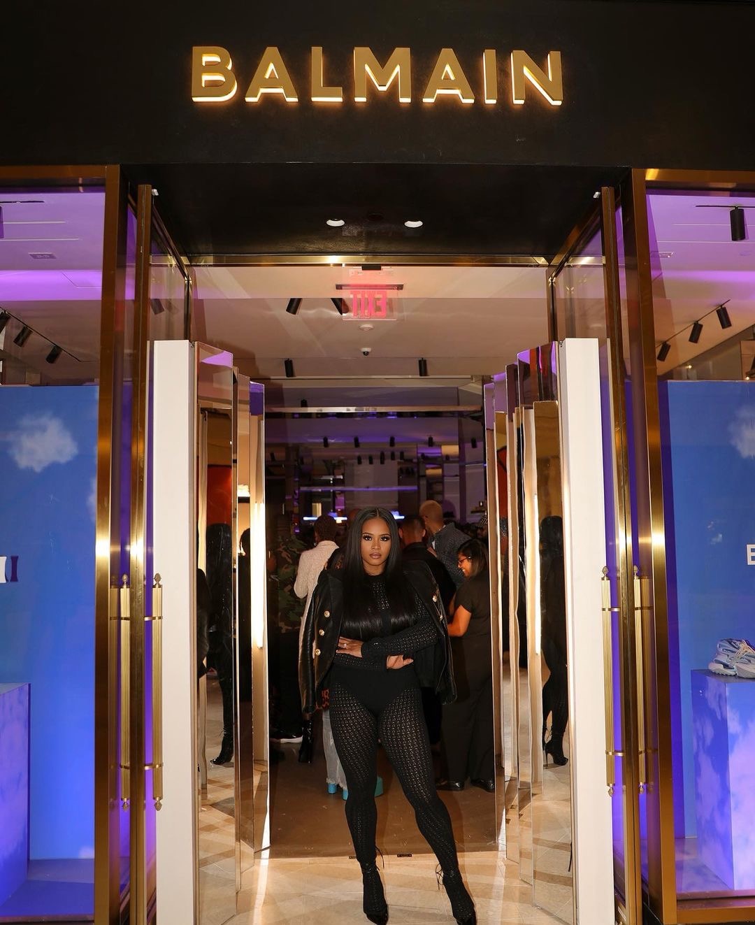 Claire’s Life: The Balmain Store Opening at Phipps Plaza Featuring Shoe Designs by Ant Kai