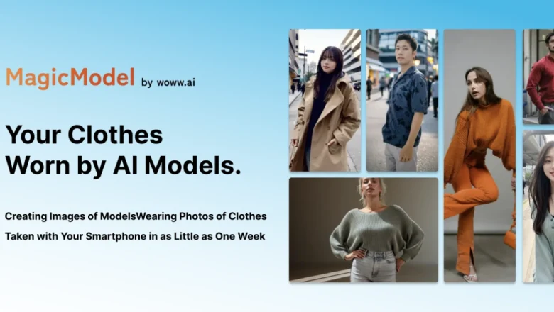 Transform Your Phone Pics AI Magic Turns Clothes Photos into Model Shots MagicModel by woww.ai
