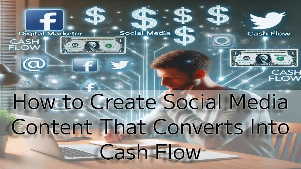 How to Create Social Media Content That Converts Into Cash Flow