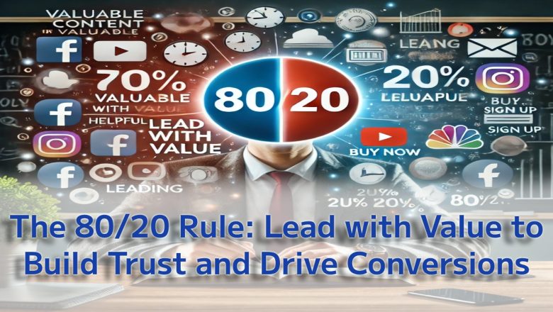 The 80/20 Content Rule: Lead with Value to Build Trust and Drive Conversions