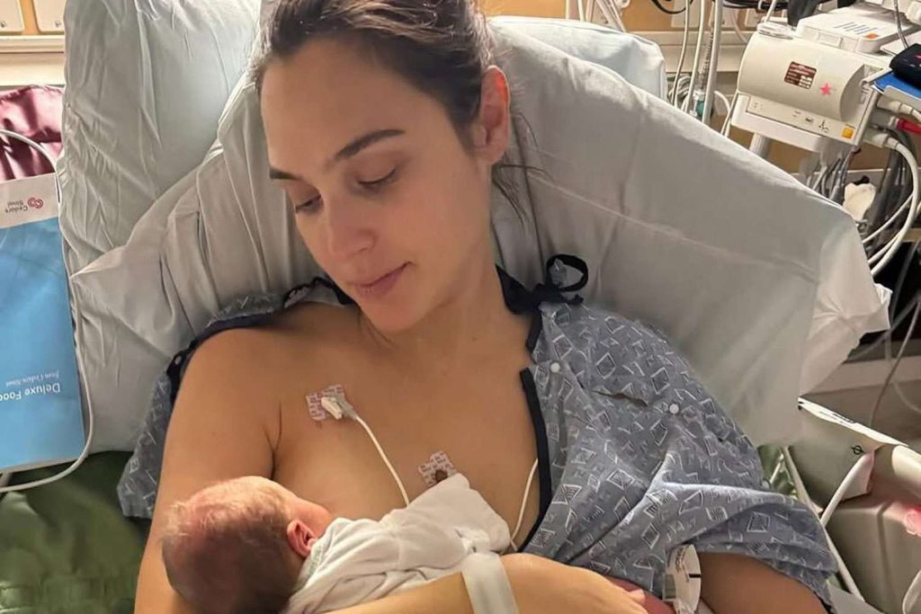 Gal Gadot shares a photo to Instagram announcing the birth of her fourth child.