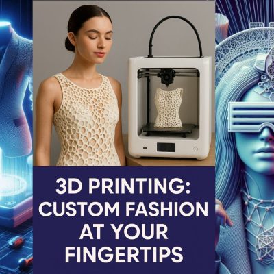 3D Printing Custom Fashion at Your Fingertips
