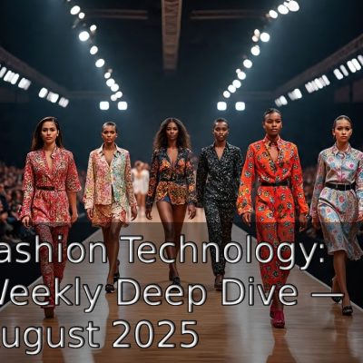 Fashion Technology: Weekly Deep Div August 2025