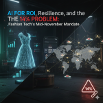 AI for ROI, Resilience, and the 14% Problem: Fashion Tech’s Mid-November Mandate