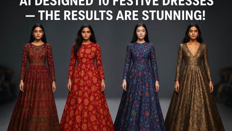 10 Festive Dresses Designed by AI Results You Have to See!