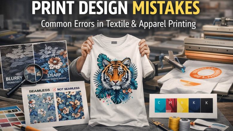 Print Design Mistakes: Common Errors Must Avoid in Textile & Apparel Printing