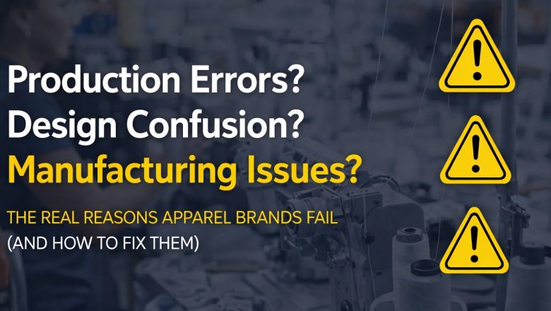 Struggling with Apparel Production Problems? Fix Production Errors, Design Confusion & Manufacturing Issues
