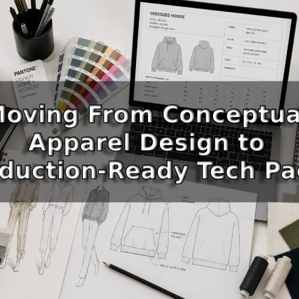 Moving From Conceptual Apparel Design to Production-Ready Tech Packs 2026